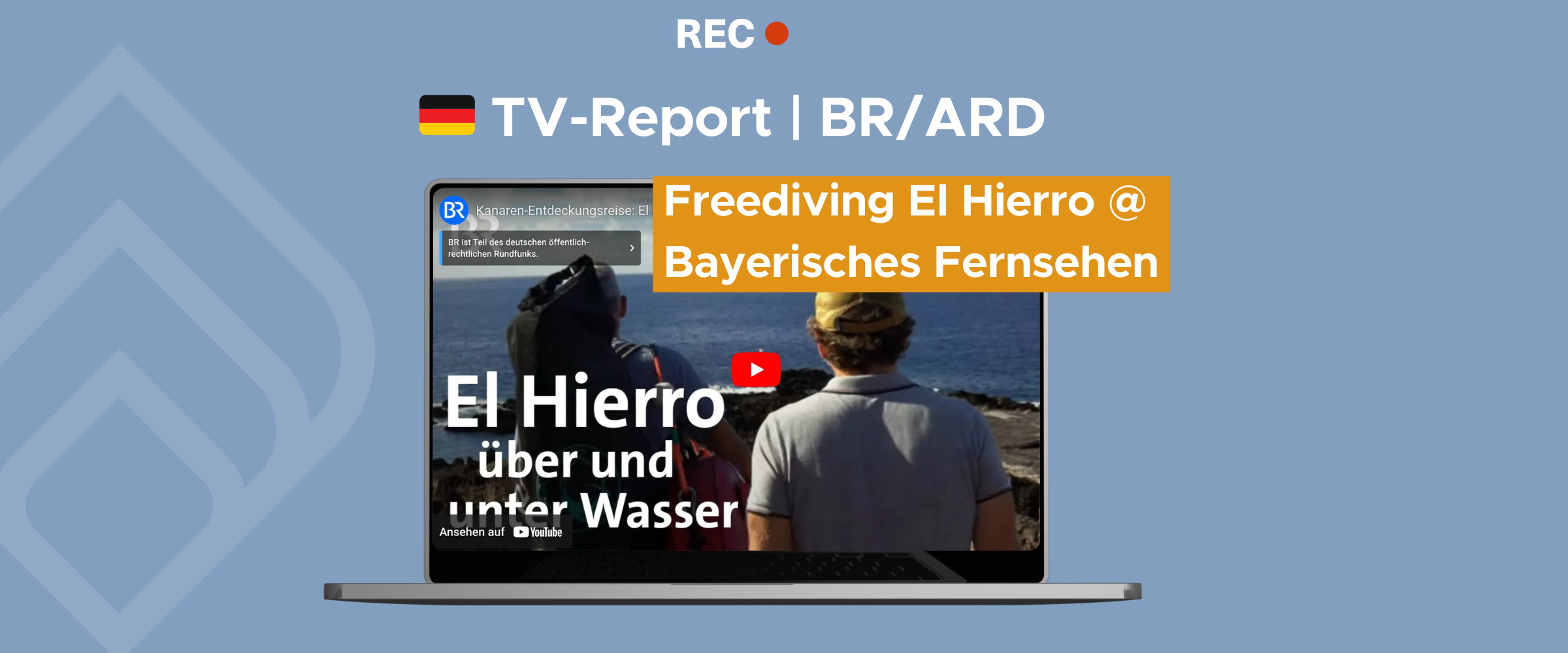 Freediving El Hierro im Bayerischen Fernsehen